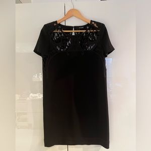 Like New. The Kooples Dress. Black. Size S.